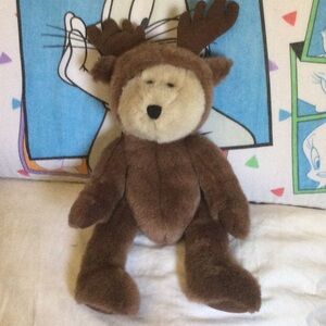 Brown Plush Deer Toy